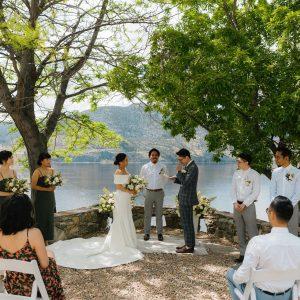 Image showcasing the God's Mountain Estate, 1 of the top 10 wedding venues in Okanagan, featuring a picturesque landscape and scenic views perfect for celebrating weddings.